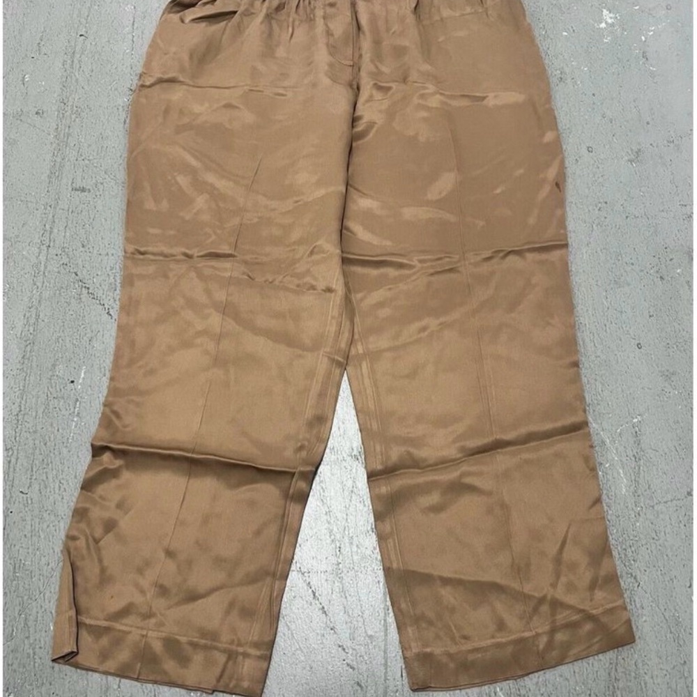 Zara Women’s‎ gold wide leg pull on Pants size XXL